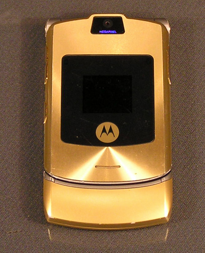 Motorola RAZR V3i DG Dolce Gabbana Gold Celular Simlockfrei Celular
